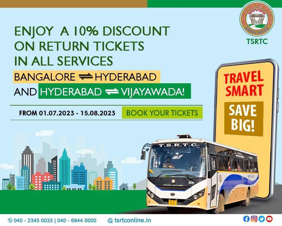 Online Bus Ticket Booking | TSRTC Official Website | Telangana