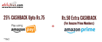 Amazon Pay Offer - Pay with Amazon Pay Get Upto Rs.125 Cash Back Amazon Pay Offer - Pay with Amazon Pay Get Upto Rs.125 Cash Back