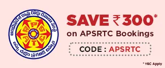 Save Rs.300 on APSRTC bookings
