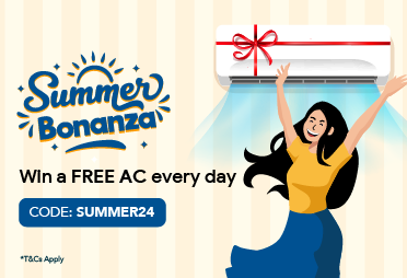 SUMMER BONANZA! Get a FREE AC every day! 