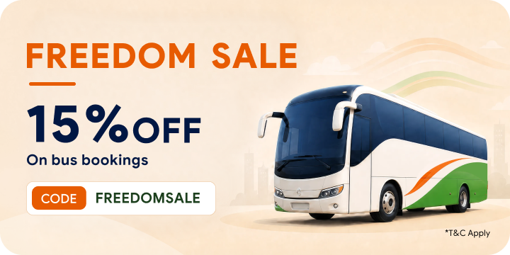 Save with FREEDOMSALE on Bus Bookings