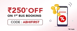 Get Rs.250 Off on 1st Booking