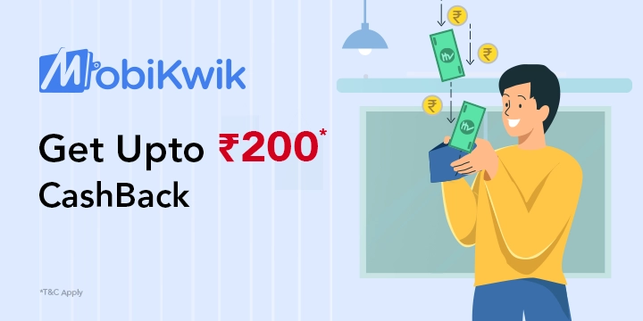 Save Upto Rs.200 with MobiKwik 