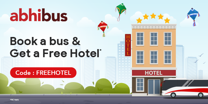 Year End Travel Sale: Get a FREE Hotel Stay with Bus Booking!