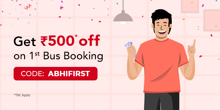 Get Rs.500 Off on 1st Booking