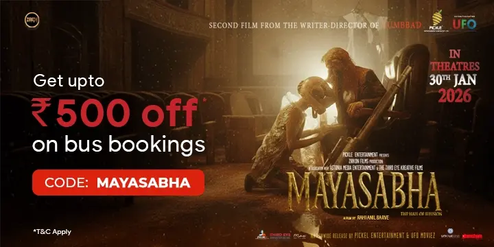 Get Rs.500 Off on 1st Booking