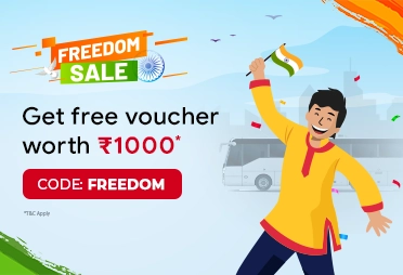 Freedom Sale: Free Voucher up to ₹1000!