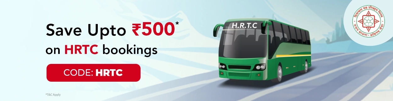 HRTC Bus Booking Offer