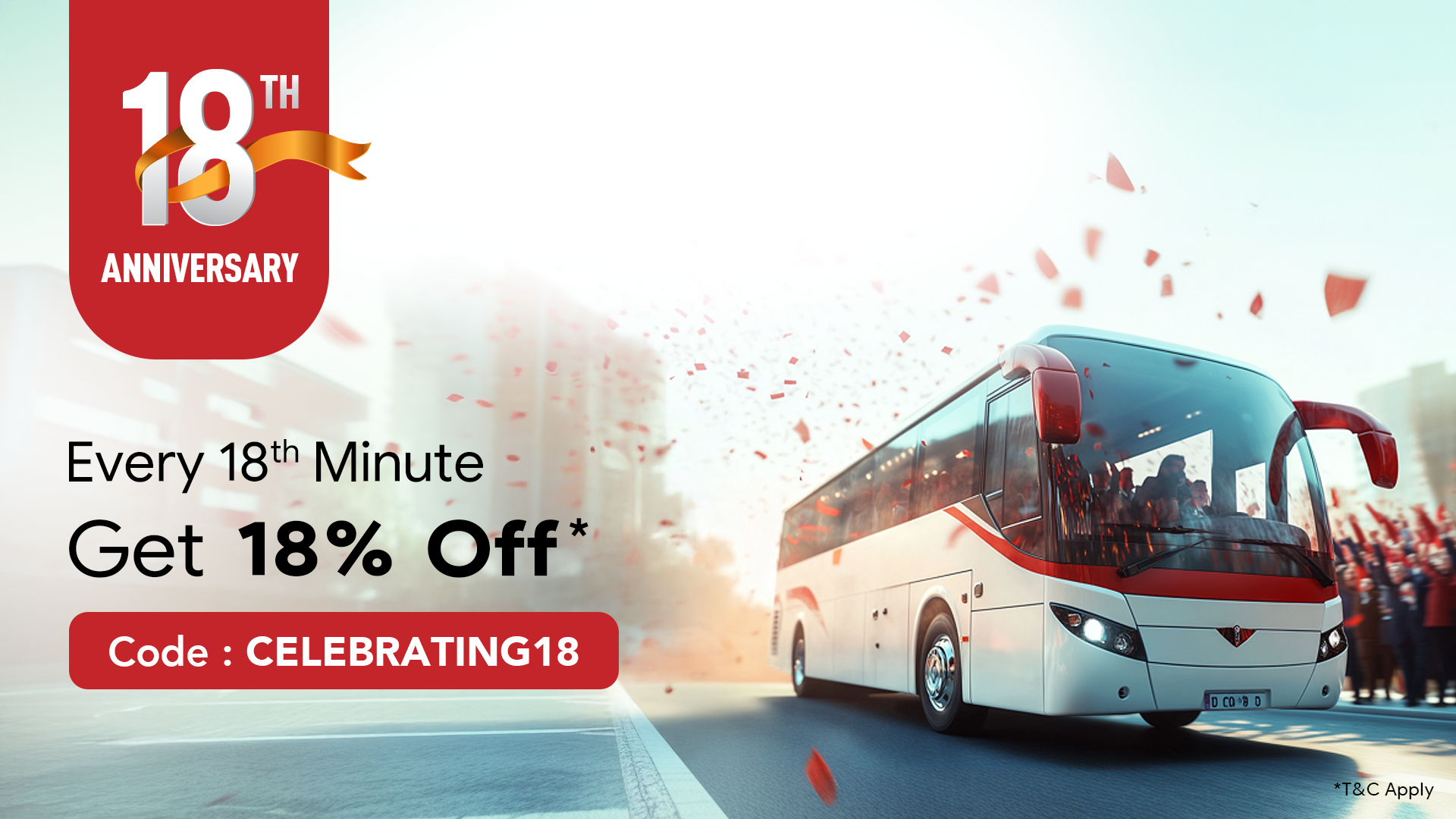 Get up to Rs.180 Off on 1st Booking