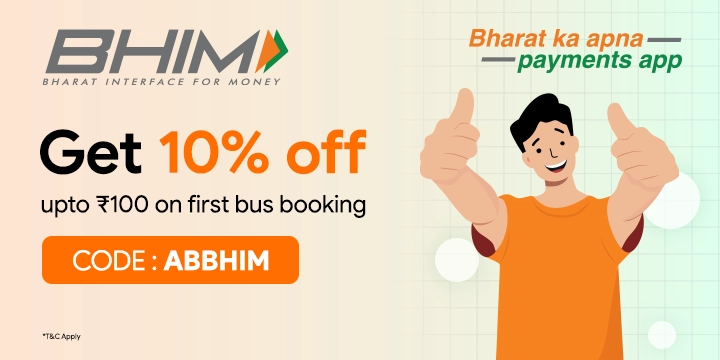Get 10% OFF* with BHIM UPI