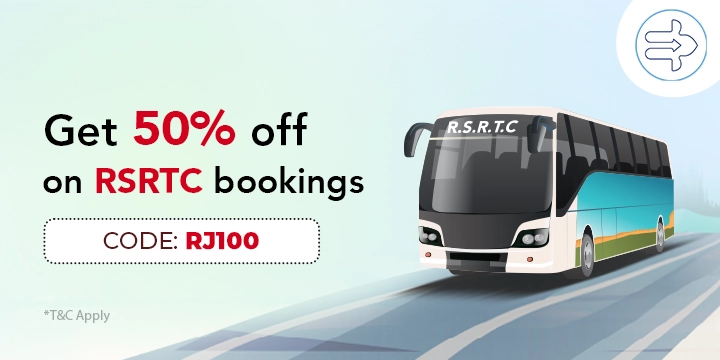 50% off on RSRTC bookings