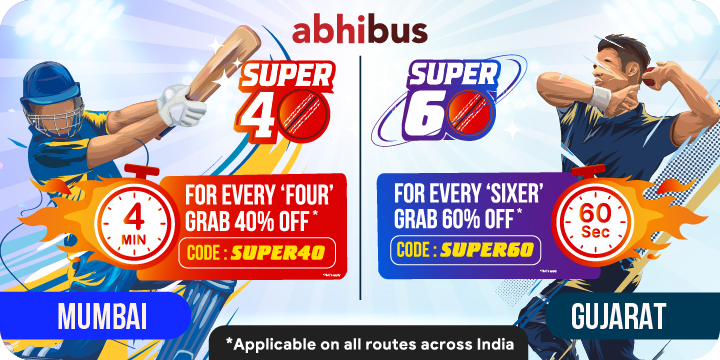 Get up to Rs. 600 Off on your booking | For every FOUR or SIX | MI vs GT