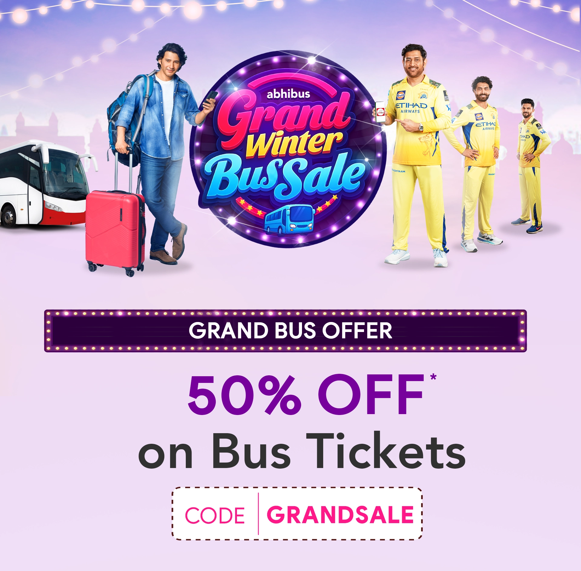 Grand Winter Bus Sale