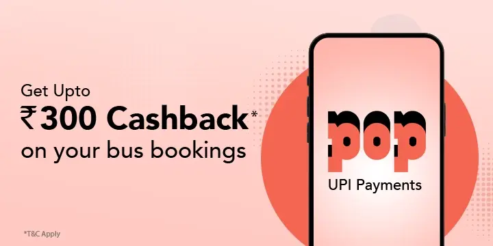 Get Upto Rs.300  Cashback Using POP