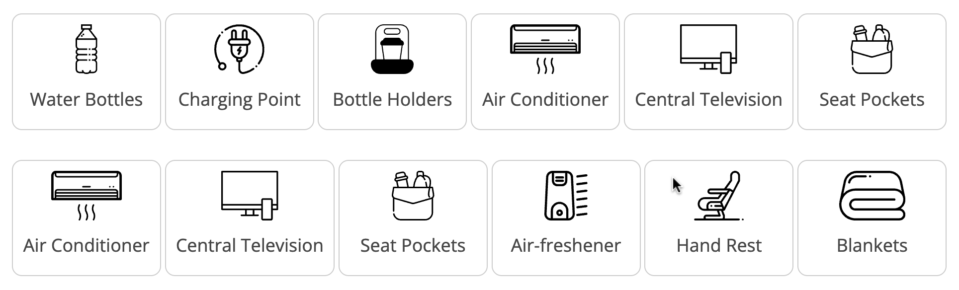 Operator Route Amenities